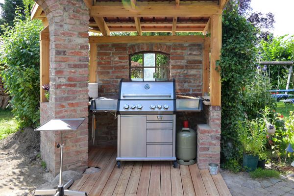 Propane Grill Assembly